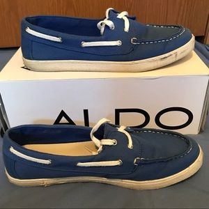 ALDO Blue Boat Shoes